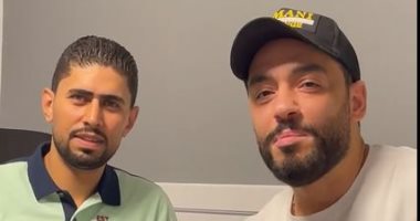 رامى جمال ينتهى من تسجيل ديو جديد مع المطرب أحمد سالم