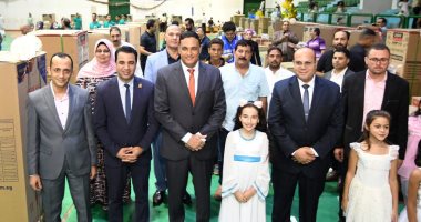 "حياة كريمة" تسلم أدوات كهربائية لـ 100 عروسة بالدقهلية