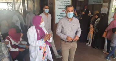 وكيل صحة دمياط يتابع تقديم الخدمات لـ 280 ألف مواطن بمستشفى الجلدية