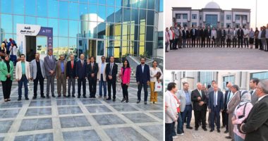 جامعة بنها الأهلية بالعبور تنتظر الطلاب.. رئيس الجامعة: إنهاء الإنشاءات بنسبة 95%.. وقرار الرئيس تضمن إنشاء 7 كليات.. الدراسة تبدأ بـ4 كليات هذا العام.. والمصروفات مدعمة بنسبة 50% وقبول 200 طالب في كل كلية