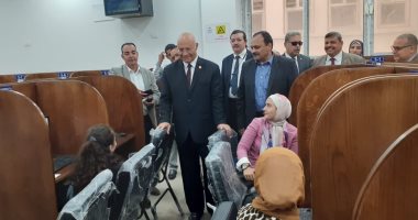 رئيس جامعة بنها يتفقد المرحلة الثالثة لمبادرة أشبال مصر الرقمية