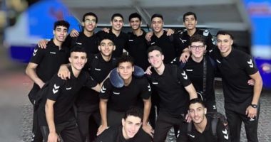 ناشئى منتخب مصر لليد فى مواجهة الجزائر ببطولة أفريقيا 