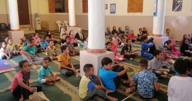 أوقاف الأقصر تستكمل البرنامج الصيفى لدعم الأطفال بالمساجد.. صور