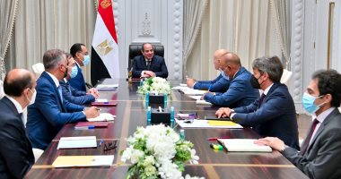 أخبار مصر.. الرئيس السيسى يستقبل الرئيس التنفيذى لشركة إينى الإيطالية للبترول