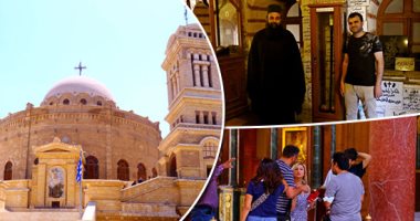 10 معلومات عن دير مارجرجس البطريركى بعد ظهوره فى حفل افتتاح المتحف الكبير