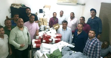 جمارك سفاجا تضبط محاولة تهريب عدد من أجهزه تقوية شبكات المحمول ولوازمها