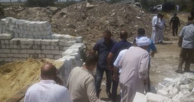 إزالة 842 حالة تعد على أراضى أملاك الدولة والأراضى الزراعية منذ بدء الحملات
