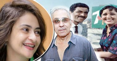 علا الشافعى تكتب: على عبد الخالق تعيشى يا ضحكة مصر.. يصعب على أن أراه فى فراش المرض.. ذهبت إليه محملة بالكثير من المشاعر لكنه فاجأنى بنفس الابتسامة الهادئة والرائقة.. يتحدث بحيوية ويروى تفاصيل عايشها وعاصرها