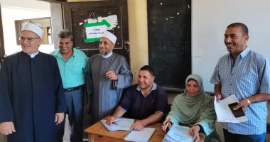 مدير منطقة الشرقية الأزهرية يتابع أعمال كنترول الدور الثانى لشهادة الثانوية