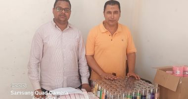 جمارك سفاجا تضبط 22 محاولة تهرب جمركى لطبنجة وأسلحة بيضاء وأقراص مخدرة