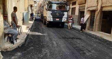 محافظ أسيوط: رصف ورفع كفاءة شارعى عدلى يكن وعبد الخالق ثروت بحى غرب