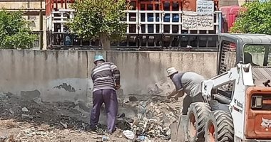 حملات نظافة وأعمال تطوير بمدن وقرى محافظة كفر الشيخ.. صور