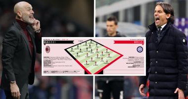 التشكيل المتوقع لديربى ميلان ضد الإنتر فى الدوري الإيطالى