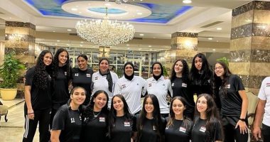 ناشئات الطائرة أمام نيجيريا فى بطولة أفريقيا 
