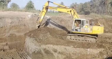 بدء إنشاء نقطة إطفاء الكلح ضمن مبادرة حياة كريمة فى أسوان