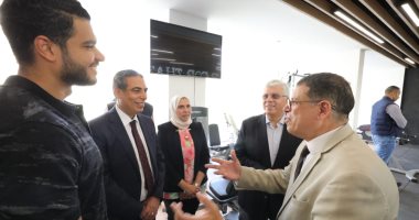 وزير التعليم العالى يتفقد مدينة زويل للعلوم والتكنولوجيا والابتكار