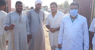 استمرار حملات تحصين المواشي وتوعية أصحابها فى أسواق الماشية الكبرى بالأقصر