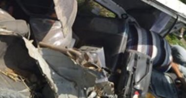 استقرار الحالة الصحية لمصابى حادث تصادم ميكروباص بقطار الصالحية بالشرقية