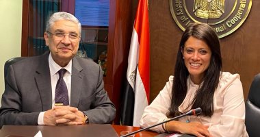 وزيرا التعاون الدولى والكهرباء يبحثان مشروعات "الطاقة" 