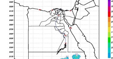 الرى تتوقع عدم سقوط أمطار حتى يوم الثلاثاء