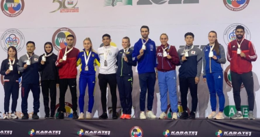 وزير الرياضة يشيد بنتائج المنتخب الوطني للكاراتيه ببطولة البريميرليج الدولية