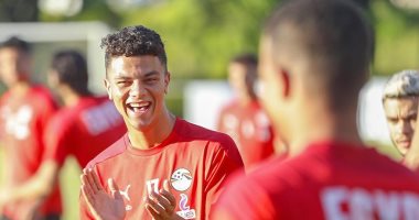 أجواء حماسية في تدريبات المنتخب الأولمبي باستاد الإسكندرية.. صور