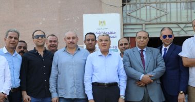 محافظ المنيا يتابع أعمال إنشاء مستشفى بني مزار المركزي بتكلفة 346 مليون جنيه