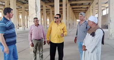 وكيل زراعة دمياط يتفقد شون تخزين الأرز بقرى المحافظة