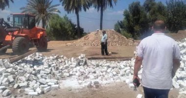 إزالة 49 حالة تعدٍ زراعى بالشرقية على مساحة 7 آلاف و518 متر مبان و33 فدانا