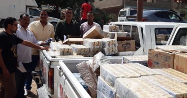 ضبط طن جبن وألبان منتهية الصلاحية قبل إعادة تدويرها وطرحها بأسواق الأقصر