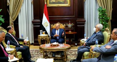 رئيس مجلس الشيوخ يلتقى سفير طاجيكستان بالقاهرة