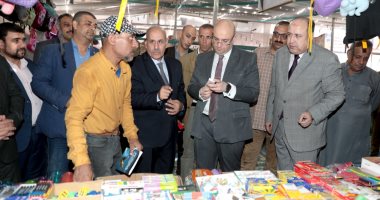 محافظ بنى سويف يفتتح معرض "أهلاً مدارس" لتوفير مستلزمات الدراسة بأسعار مخفضة 