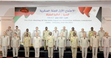 الفريق أسامة عسكر رئيس أركان حرب القوات المسلحة يلتقى قائد قوات الدفاع المالاوية