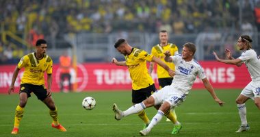 بوروسيا دورتموند يكتسح كوبنهاجن بثلاثية نظيفة فى دوري أبطال أوروبا.. فيديو