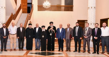 البابا تواضروس يجتمع بالمكتب الفنى لبحث خطة الحماية المدنية للكنائس