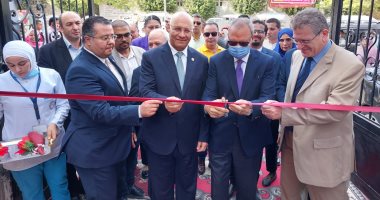 افتتاح أعمال التطوير والتوسعة بقسم الاستقبال والطوارئ بمستشفيات بنها الجامعية