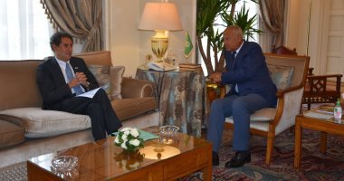 أبو الغيط يلتقى المدير العام للوكالة الدولية للطاقة المتجددة