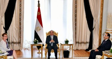 الرئيس السيسى يلتقى رئيس البنك الأوروبى لإعادة الإعمار والتنمية  