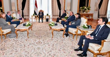 الرئيس السيسى يؤكد تطلعه لمزيد من التعاون مع البنك الأوروبى لإعادة الإعمار