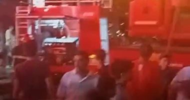 مصرع وإصابة 3 أشخاص فى حريق بعقار وسط الإسكندرية والنيابة تنتقل لموقع الحادث