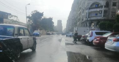 أمطار خفيفة وسحب سوداء تغطى سماء محافظة سوهاج