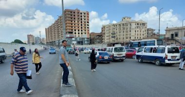 سطوع الشمس وسيولة مرورية بعد هطول أمطار خفيفة فى الغربية.. صور