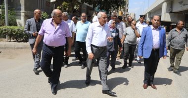 محافظ الجيزة: ساحات انتظار ومواقع خدمية جديدة بترعة الزمر فى العمرانية