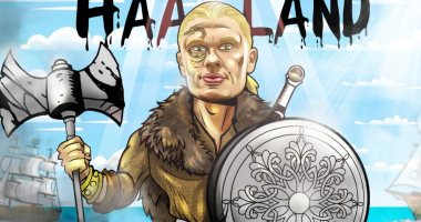 هالاند يحتل ملاعب الدورى الإنجليزى وأبطال أوروبا.. كاريكاتير