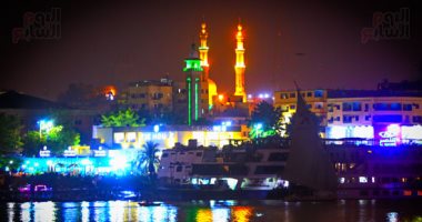 صورة اليوم .. جمال وسحر نهر النيل من كورنيش أسوان