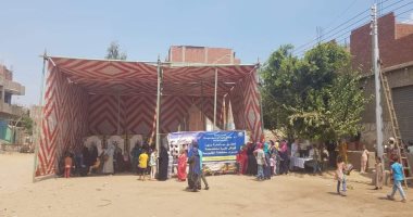 جامعة بنها تنظم قافلة طبية بقرية سندوة بمركز الخانكة.. صور