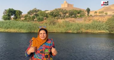 ضريح أغا خان.. قصة حب على ضفاف نيل أسوان روتها الورود الحمراء.. فيديو وصور