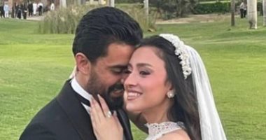 علي ربيع وكريم عفيفي وأحمد حاتم يحضرون حفل زفاف إسلام جمال.. فيديو وصور