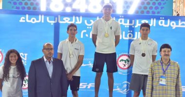 سيطرة مصرية على الذهب فى البطولة العربية الأولى لألعاب الماء.. صور
