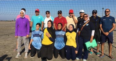 فوز منتخب جامعة الإسكندرية للطائرة على أسيوط فى بطولة المتميزين رياضيًا ببلطيم